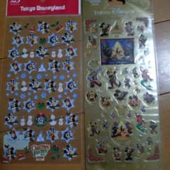 東京ディズニーリゾート クリスマス シールセット 2枚 - メルカリ