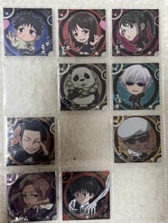 【呪術廻戦】にふぉるめーしょん　劇場版 ディフォルメシールウエハース 21種類のサムネイル