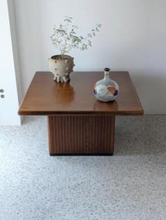 ビンテージ OLD karimoku カリモク センターテーブル 木製 座卓 - メルカリ