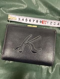 Kitamura 未使用品☆二つ折り財布 レザー 高級 Kロゴ 黒 人気 箱付き Kitamura 二つ折り財布 ネイビー Kロゴ - メルカリ