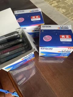 EPSON イチョウ 6色パック インクカートリッジ 純正2セットと6個バラのサムネイル