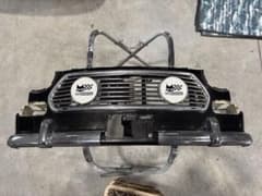 L700S ミラジーノ フロントバンパー ローバーミニ グリル 黄色フ