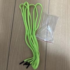 靴紐 平紐 ネオンイエロー 替え紐のサムネイル