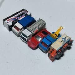 日本製トミカ ミニカー 6台セット まとめ売り ジャンク - メルカリ