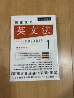 大学入試問題集 関正生の英文法ポラリス[1 標準レベル]のサムネイル