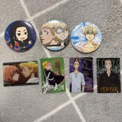 Tokyo Revengers Badge and Card Set