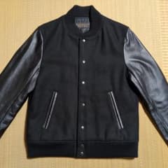 RadmesS MEN'S BIGI スタジャン 本革 牛革 ウール Mサイズ - メルカリ