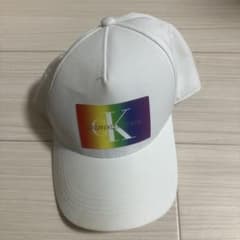 Calvin Klein ホワイトベースボールキャップのサムネイル
