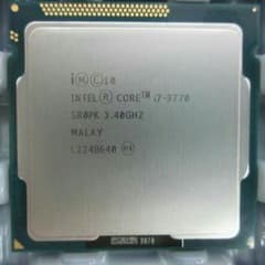 Core i7 3770 3.40GHzのサムネイル