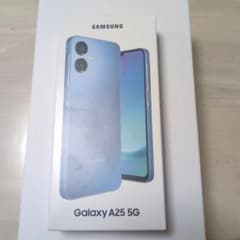新品未開封★Samsung Galaxy A25 5G 64GB Blue 本体のサムネイル