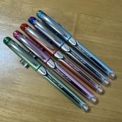 新品 廃盤 PILOT パイロット ハイテックポイント ボールペン 5本セット