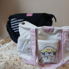 バーバパパ コウペンちゃん トートバッグ 2点セットのサムネイル