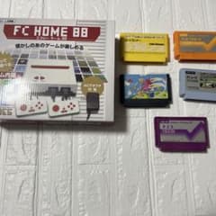 ゲーム内臓　FC 88 used 箱付　AC アダプタ付属　美品 新品】FC HOME 88 本体 ゲーム内蔵 - メルカリ