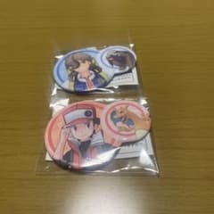 ポケモンマスターズ EX ポケモン&トレーナー缶バッジ2個セット - メルカリ