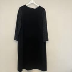 23区黒ワンピースサイズ46値下げ しました。のサムネイル