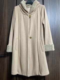 超美品❣️ギャラリービスコンティ のフェイクファー ロングコート