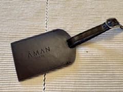 AMAN TOKYO ネームタグ レザーのサムネイル