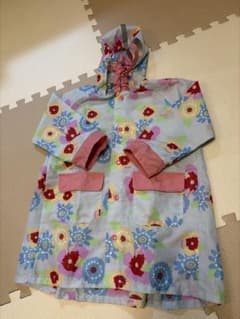 branshes キッズ レインコート 110cm 花柄のサムネイル