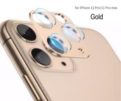 for iPhone11pro promax カメラ保護セット　ゴールドのサムネイル