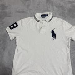 POLO RALPH LAUREN ポロシャツ ホワイト ナンバリングのサムネイル