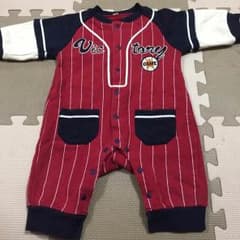 裏起毛 ロンパース 男の子のサムネイル
