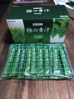 月末4日間限定値下げ‼️値下げサントリー極の青汁1カ月分(30包)のサムネイル