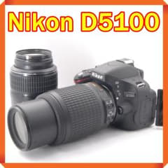 ❤シャッター新品級 Nikon D5100 ニコン スマホ転送 一眼レフ カメラ