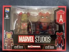 MARVEL BE@RBRICK アイアンマン スパイダーマン 2体セットのサムネイル