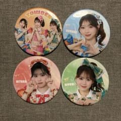 超ときめき宣伝部 缶バッジ 4種セットのサムネイル