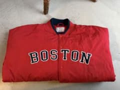 白米さま専用　MLBメジャーリーグボストン レッドソックス　スタジャンXXL 赤のサムネイル
