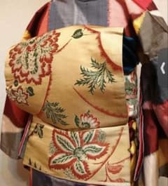 アンティーク名古屋帯 大正ロマン 古典柄 リメイクにものサムネイル