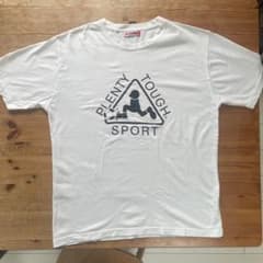 え*る様 PLENTY TOUGH SPORT ホワイト Tシャツ Lサイズのサムネイル