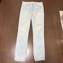 GU デニムパンツ ライトブルー スキ二ー 321-276008 31インチのサムネイル