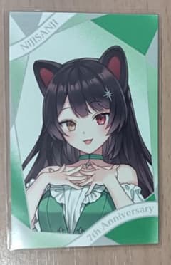 にじさんじ 　戌亥とこ　チェキ風カード