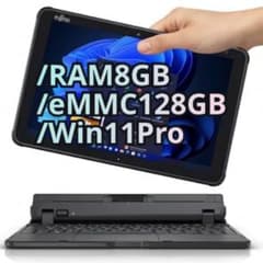 充電2回保管品！富士通 ARROWS Tab Q509/VE/RAM8GB - メルカリ