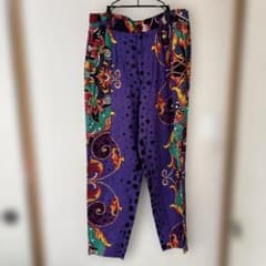 Gianni Versace 90s バロック柄 リネンパンツ 46 Gianni Versace 90s バロック柄 リネンパンツ 46 - メルカリ