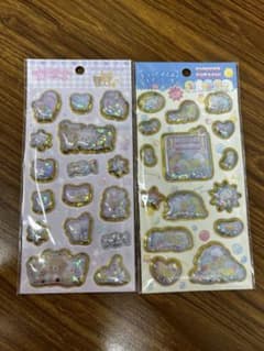 リラックマ すみっコぐらし キラッとぶくぶくエアーシール 2種のサムネイル