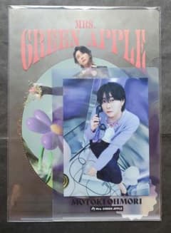 이치 반 쿠지 Mrs.GREEN APPLE 클리어 파일 & 스티커 오모리 모토키