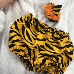 ベビー　節分　鬼　コスプレ　パンツ　ツノのサムネイル