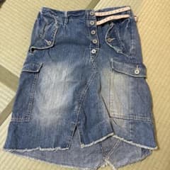 y2kデニム ミディ丈スカートのサムネイル