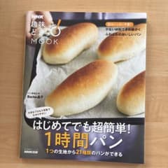 はじめてでも超簡単!1時間パン 1つの生地から21種類のパンができるのサムネイル