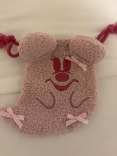 ディズニー ミニーマウス おばけちゃん巾着 ポーチ ピンク ハロウィン 2025のサムネイル
