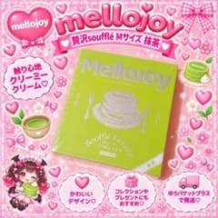 新品未開封♥ メロジョイ mellojoy 看板作 贅沢 抹茶スフレ Mサイズ
