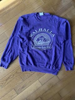 y*a様 Lee Walhalla Razorbacks トレーナー M 紫のサムネイル