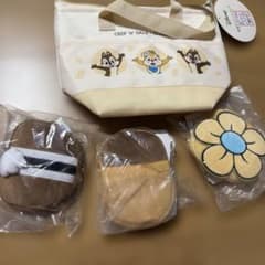 Disney チップ　デール クラリス ショッピングバッグ 保冷剤トート セットのサムネイル