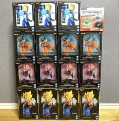 16個セット ドラゴンボール ベジット 孫悟空 ゴクウブラック ベジータ 神龍
