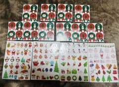 クリスマス デコレーションシール