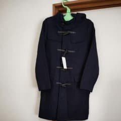 【新品未使用】AMERICAN HOLIC ロングダッフルコート ネイビー Mのサムネイル