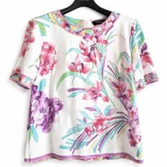 LEONARD FASHION 花柄 半袖カットソー - メルカリ
