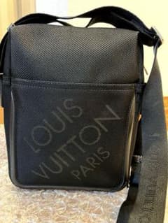 LOUIS VUITTON ブラックショルダーバッグ　ダミエジェアン ノワールのサムネイル